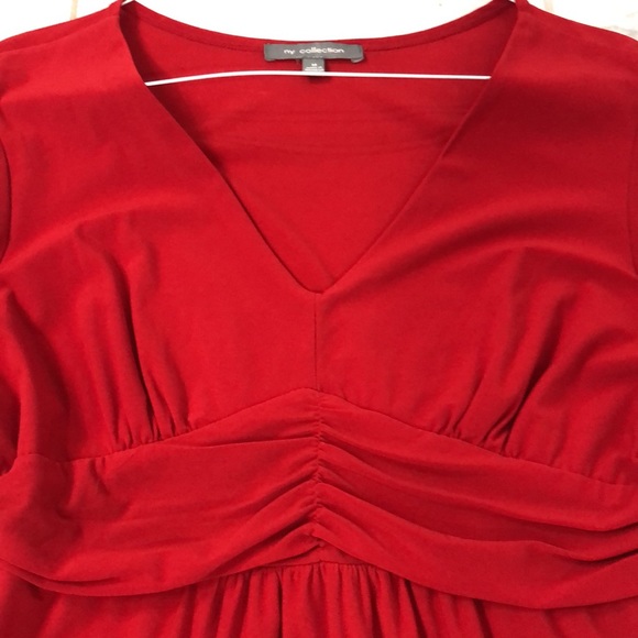 NY Collection Red Dress - Picture 2 of 5